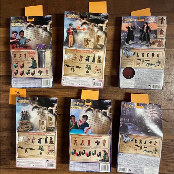 Harry Potter • 6” in. Figures • New W/ Box • 2001 - Picture 4 of 4